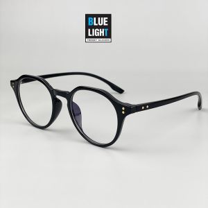 Kính Giả Cận Gọng Kính Cận Nam Nữ Gọng Nhựa Dẻo Mắt Vuông Tròn Đen Phai Không Độ Hàn Quốc - BLUE LIGHT SHOP