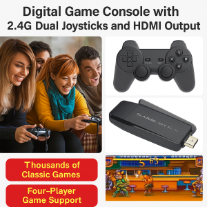 Retro game machine U treasure nautical double handle wireless mini game machine home arcade HD