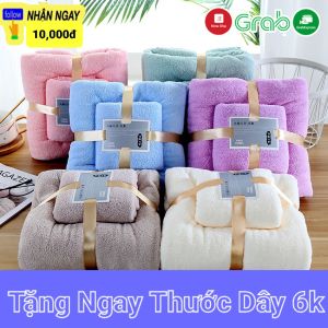 Khăn tắm cho bé khổ lớn | Khăn tắm 70x140 khăn tắm cỡ lớn xuất hàn quốc cao cấp | khăn tắm lông cừu KLC