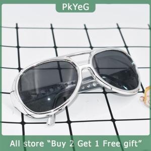[COD] PkYeG KITCHEN Novelty Sunglasses Funny Beard Glasses 70s Disco Costume Presley Props Funny Glasses With Party Favor