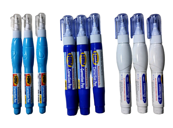 HBW Office Correction Pen, Liquid Eraser, Multi-purpose Correction Pen ...