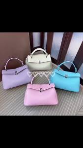 Light luxury minimalist top-grain leather handbag Detachable shoulder strap daily commuter flap single shoulder crossbody womens bag #71603