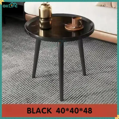 [OKLIFE. SG]Modern design coffee table Nordic Design Coffee Table Oval Modern Style Living Room Sturdy Tea Table