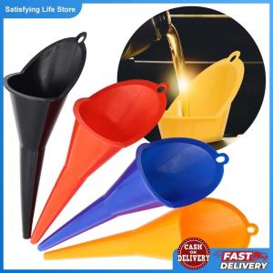 29cm Long Stem Anti-Splash Funnel for Change Oil Motorcycle Car Gasoline Engine Oil Refuelling Plastic Funnel