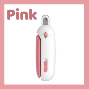 Cat Nail Clipper with Adjustable 3-Size Trimming Hole Hidden Nail File Safe Pet Toenail Trimmer