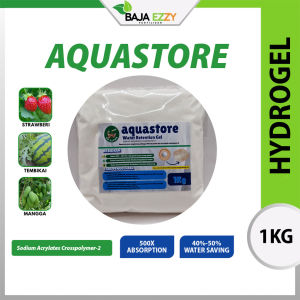 Aquastore Water Retention Gel 100g 250g 500g 1kg hydrogel Tanaman Sihat Kurang Siraman Subur