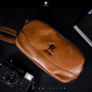 Hand Bag Pria REVEN BENDER POUCH Kulit Sapi 100% Dompet Cowok Keren Distro Import Elegan Terbaru