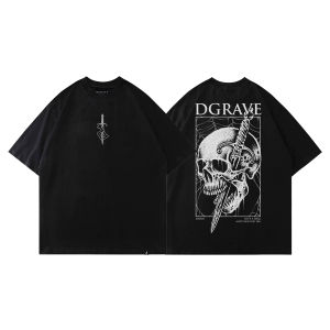 DGRAVE CREATIONS EXITIUM BLACK T-SHIRT