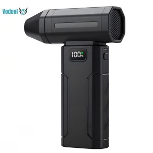 Mini Turbo Fan 6000mAh Portable Fan with Digital Screen for Home Office Car Use Lightweight Powerful and Easy to Use