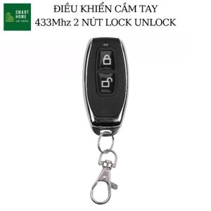 Remote Honest RF433Mhz điều khiển từ xa sóng RF loại copy học lệnh 2 nút key