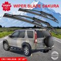 Wiper Kaca Depan CRV 2nd Wiper Mobil SAKURA. 
