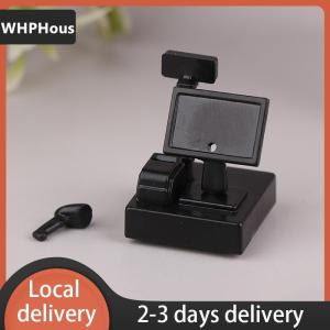 [COD] WHPHous Ship within 24 hours 1pc Mini Dollhouse Miniature Furniture Coffee Maker Coffee Cup Storage Shelf Simulation Dollhouse Decor DIY Toys Doll House