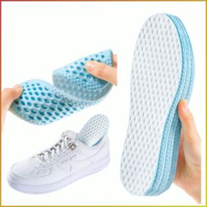 Antibacterial Insoles Antimicrobial Booster Cushion Ice Fabric Anti-odor and Breathable Soft