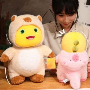 YOUSHI TOP nailong plushie Capybara Clothes Milk Dragon Plush Toys Animal Hat Fluffy Nailong Milk Dragon Stuffed Toy Soft Kids Toys Cartoon Cute Milk Dragon Plush Doll Children Gift
