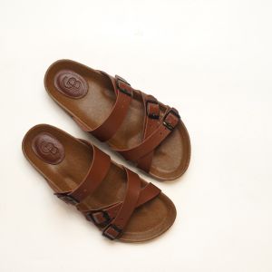 Christian Bale Dexter Sandal Casual Premium Pria Sendal Birken Gaul Laki-laki Cowok Distro Kekinian