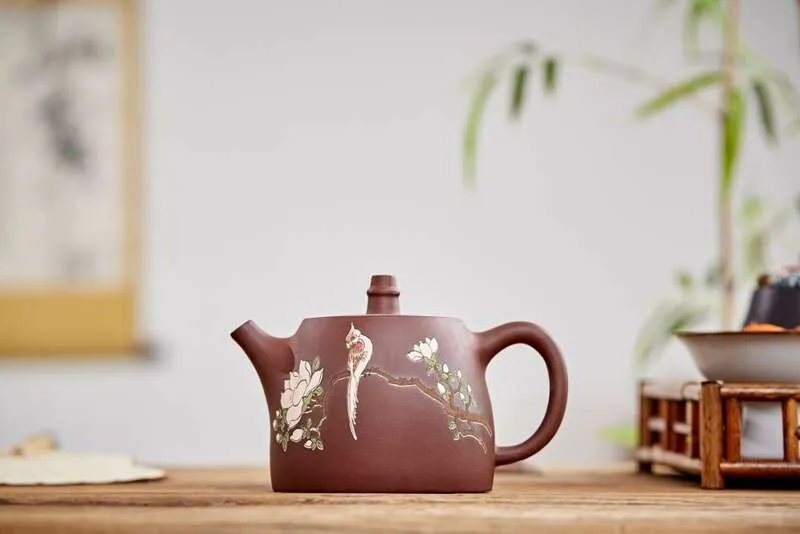 Ant Snacks Yixing Zisha Old Purple Clay Large Capacity Teapot宜兴