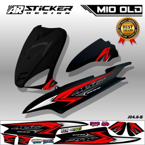 Striping Stiker Motor Yamaha Mio Sporty Sticker Motor Mio Old Smile AR 06