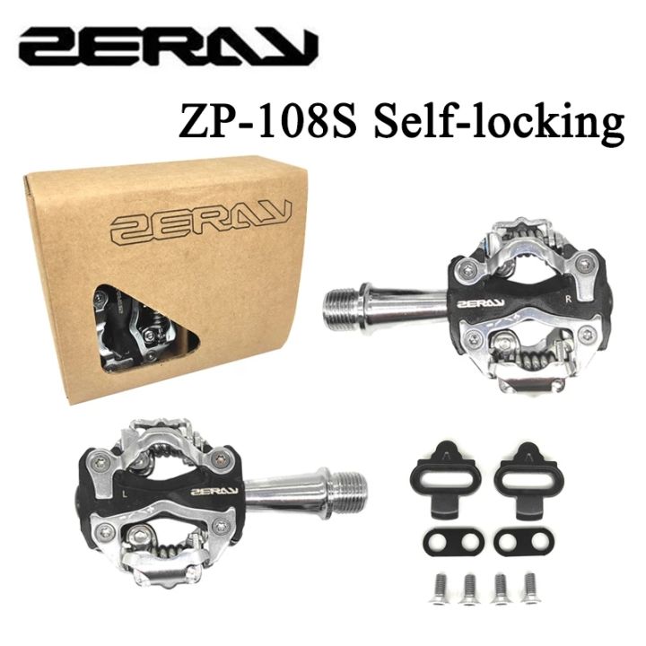 ZERAY MTB Pedals with Cleat ZP 108S Compatible with SPD Self