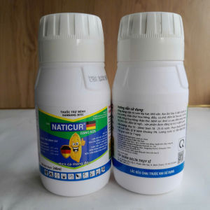 Thuốc trừ bệnh Sanbang 30SC HIỆU NATICUR chai 240ml  Dạng sữaThành phần:  Tebuconazole 20% w/w  +  Trifloxystrobin 10% w/w