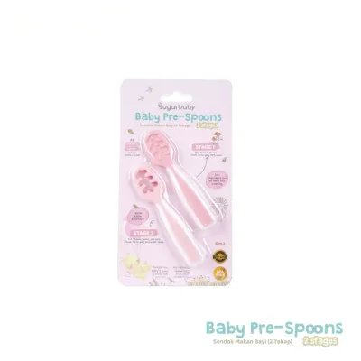 Sugarbaby Pre Spoon 2 Stages - Sendok Belajar Bayi