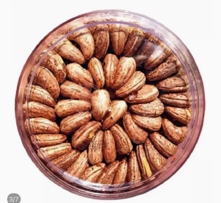 500gr Hạt Điều Vỏ Lụa Rang Muối Nguyên Hạt Xếp Hoa - Hạt Đào Bình Phước