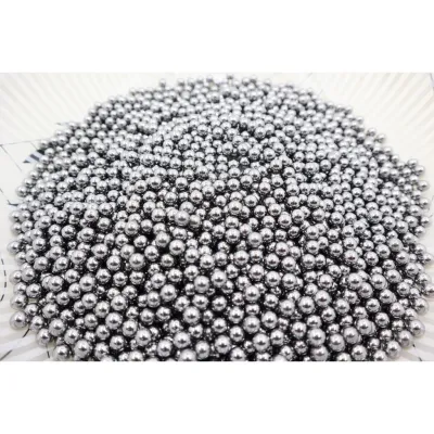 MONQIQI ลูกเหล็กร่อนเงา 8 มิล ขนาด 8mm ถุง 1 กิโลกรัม (ประมาณ 470-490 เม็ดบวกลบ)