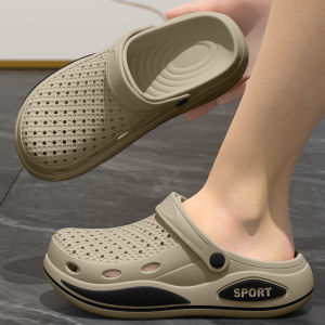 Free Shipping MenS Arch Support Slippers 2026 New Summer Style Durable For Outdoor Wear EVA Material Non-Slip Odor-Resistant Suitable For Driving Thick-Soled Clogs