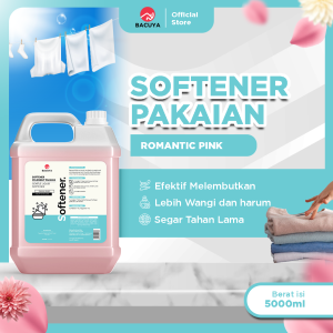 BACUYA Liquid Softener Pewangi Pakaian Segar dan Wangi Sepanjang Hari Harga Ekonomis 1 Liter