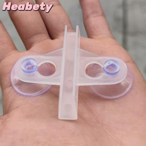 Heabety 2Pcs Aquarium Fish Tank Isolation Clip Partition Plate Glass Clamp Partition Suction Cup Breeding Separation Divider Sheet