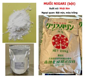 Muối Nigari bao 20kg tạo đông đậu hũ đậu phụ xuất xứ Nhật Bản (Made in Japan)
