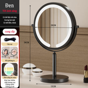 Gương trang điểm dạng cốc hút hai mặt một mặt có độ nét cao và một mặt phóng đại có thể tháo rời vệ sinh và tái sử dụng. Thiết kế gập gọn thích hợp sử dụng trong phòng tắm và phòng ngủ.