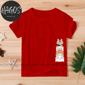 ATASAN KAOS ANAK KATUN LENGAN PENDEK DISTRO CAT KUCING
