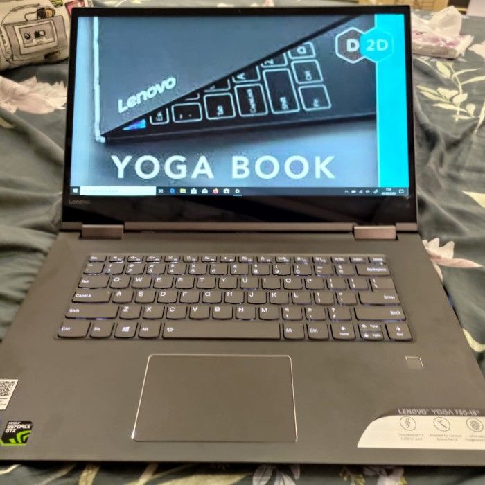 Laptop Lenovo Yoga 730-15 Core i7 8550u RAM 16GB NVME Nvidia GTX