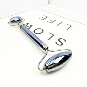 Hengfa Lina Terahertz Facial Massager Jade Roller Natural Energy Stone Massager Eye Face Thin Lift Relax Slimming Face Skin Care Tools