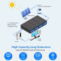 Anern Battery 12.8V 100Ah แบตเตอรี่ Lifepo4 แบตเตอรี่ลิเธียมแสงอาทิตย์ในตัว BMS วงจรลึก 4000 + แบตเตอรี่ชาร์จไฟได้. 