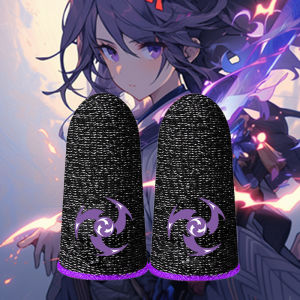 DAMILE Gaming Best Quality Finger Sleeve Wasp 2 Removes Sweat And Water Thumb Gloves Cover Mobile Phone Sensitive Touch Screen Joystick Gamepad Controller Rasengan