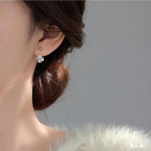 Bông tai bạc thời trang chất liệu bằng bạc s925 MS0602