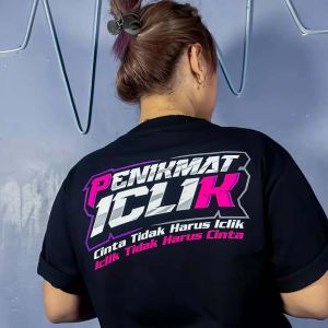 kaos penikmat iclik | katun combad 24s Distro
