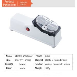 Electric Knife Sharpener Automatic Knife Sharpener EDC Fine Sharpener Adjustable Kitchen Tools USB