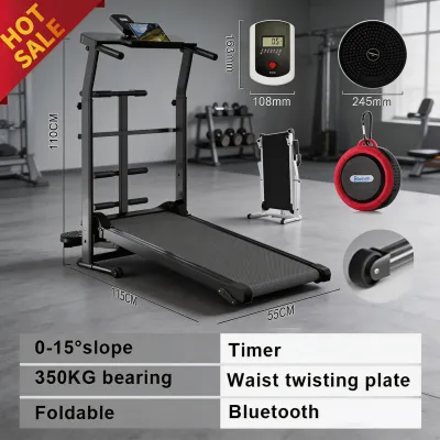 MY-HI Treadmill Non-electric Treadmill Walking Treadmill Motorless Treadmill Foldable Treadmill Function Treadmill Belt System