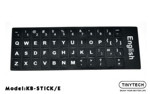 ENGLISH CAPS KEYBOARD STICKER (KB-STICK/E)