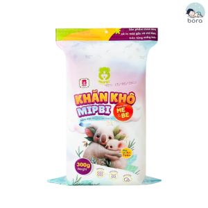 Khăn vải khô Mipbi chính hãng khăn khô đa năng cao cấp dành cho mẹ và bé