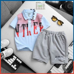 [Cao Cấp Xịn Đẹp] Đồ Bộ Bé Trai Size 10kg-40kg Thun Cotton Co Giãn 4 Chiều Mềm Mịn Siêu Mát.1758
