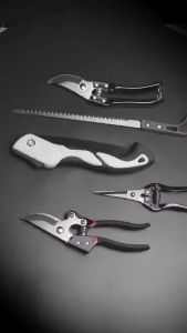 5PCS Gardening Pruning Shears Sets High Carbon Steel Heavy Duty Garden Scissors Tree Trimmer