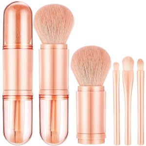 ABC Make Up Brush Portable H507 Kosmetik Brush Travel Kuas Make Up Kuas Make Up Set Kuas