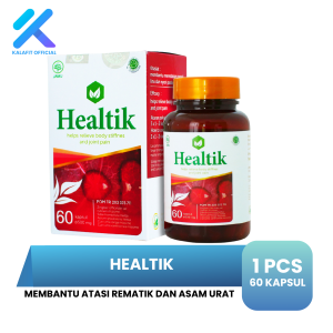 Healtik Obat Asam Urat Dan Rematik Herbal 60 Kapsul