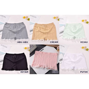 SC CELANA PENDEK WANITA CELANA DALAM ELASTIS CEWEK MODEL PITA LEMBUT RENDA IMUT CP032 COD