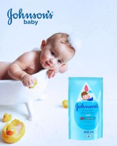Johnsons Baby Bath Milk + Rice Refill Pouch 600mL