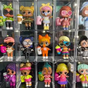 LOL Dolls Sisters Set A Large And Small Humanoid Two Dolls Sisters Girls DIY Collection Toys Children Birthday Gift