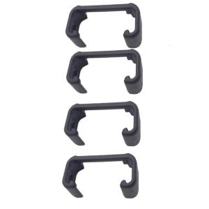 4Pcs Car Seat Slide Block Caps Universal Fit Strong Plastic Rail Clip Replacements Vehicle Spare Part for Sharan
